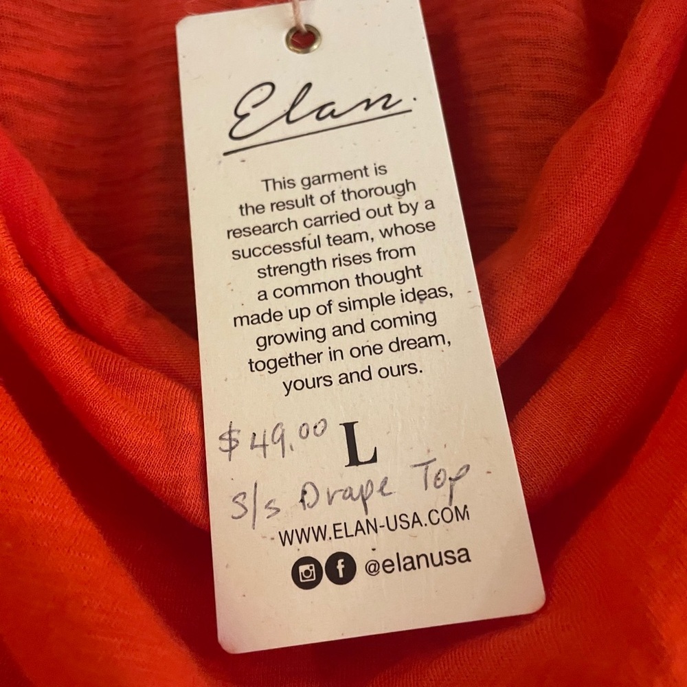 Elan drape top. - Picture 3 of 4